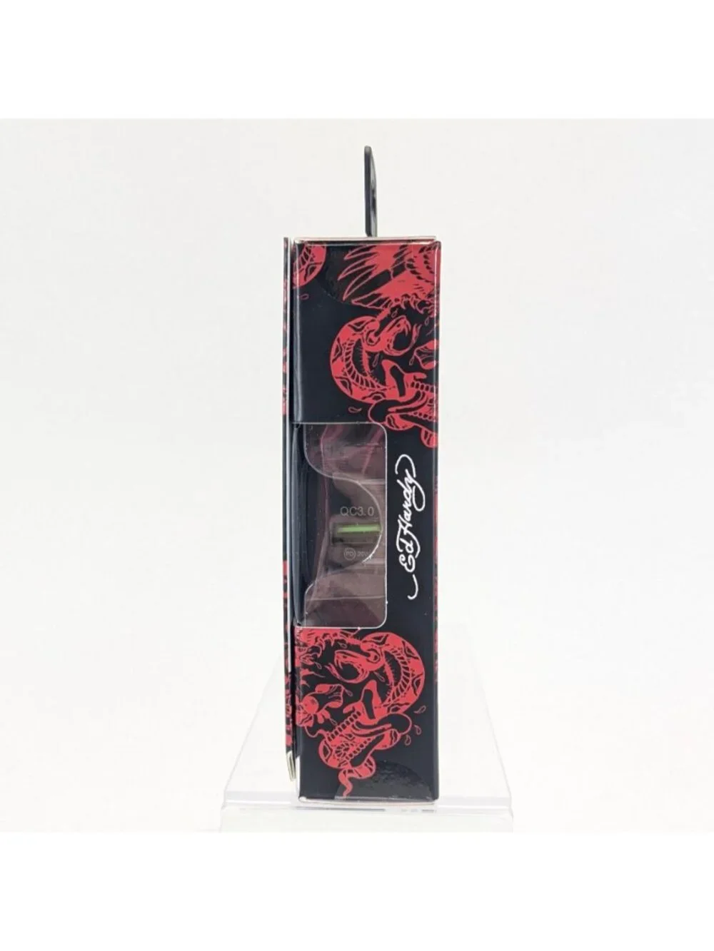 Ed Hardy Rapid Phone Wall Charger White Skull Flower USB-A & C Ports NIB